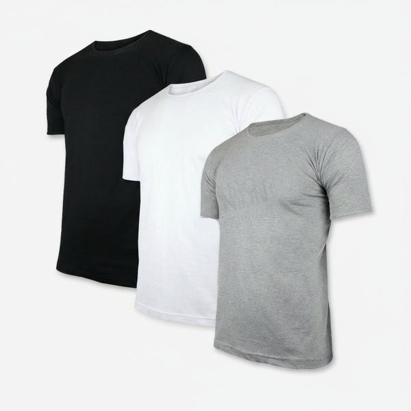 DEPIRO Lot 3 T-shirts 100% Coton