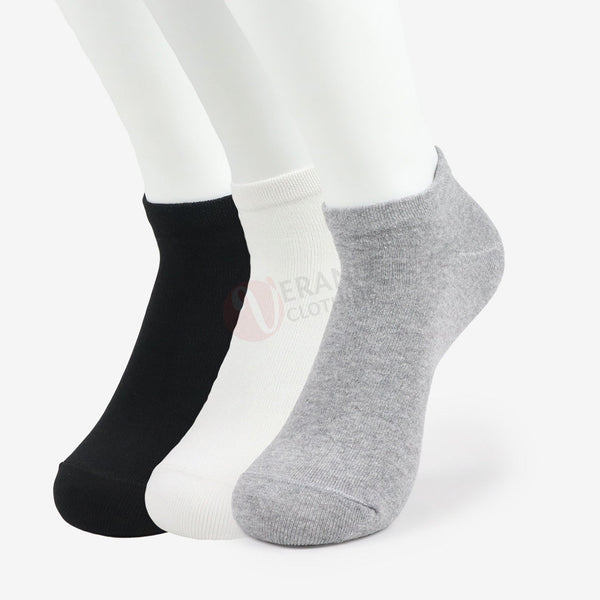 LEADER Lot 3 Chaussettes Sport Coton court