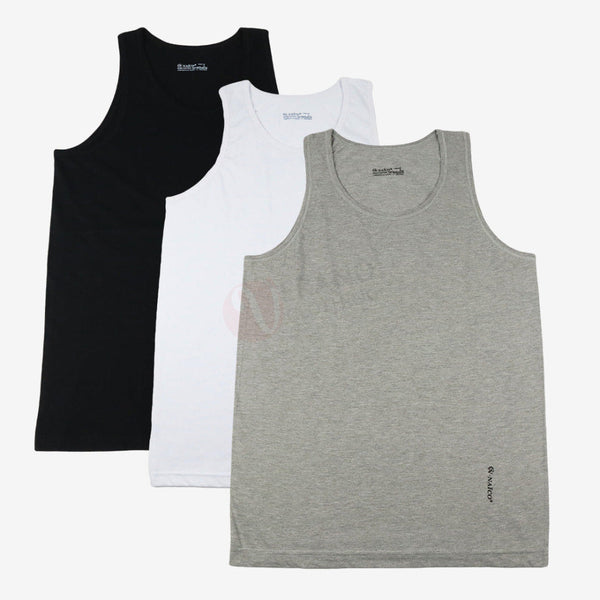 NAÏCO Lot 3 Débardeurs 100% Coton