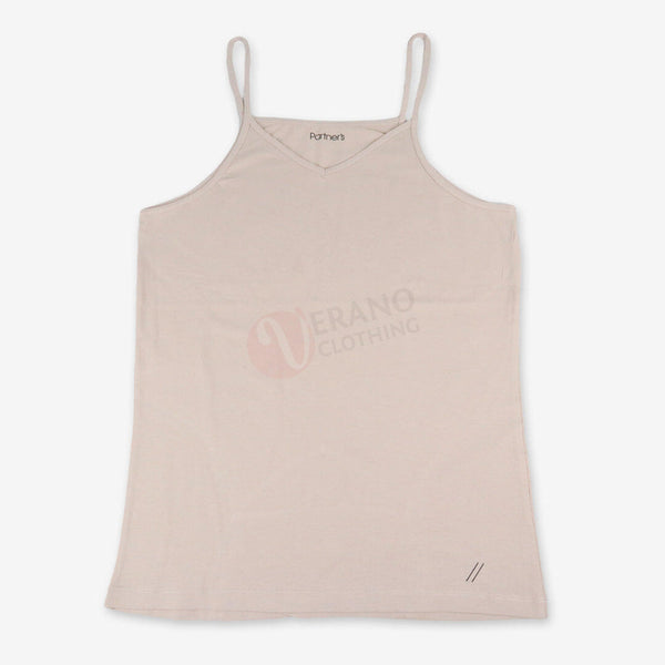 PARTNERS Débardeur Fines Bretelles Femme Coton
