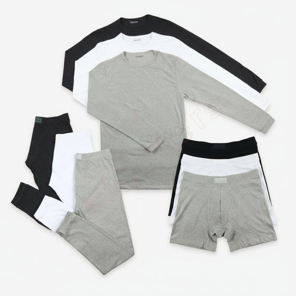 PARTNERS Pack sous vêtements thermique Coton